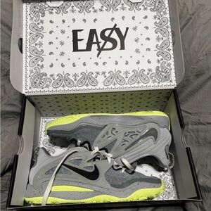 KD 15’s basketball shoes. Wolf grey.